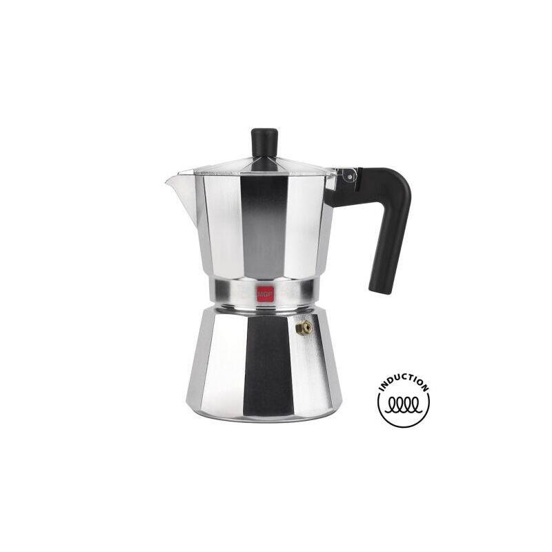 Cafetera Italiana Magefesa Catual Inducción- 12 Tazas · Acero Inoxidable