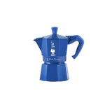 Cafetera Moka Express 5464 De 3 Tazas Bialetti Azul