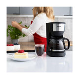 Cafetera Mpm Mkw-12 X De Goteo Negra