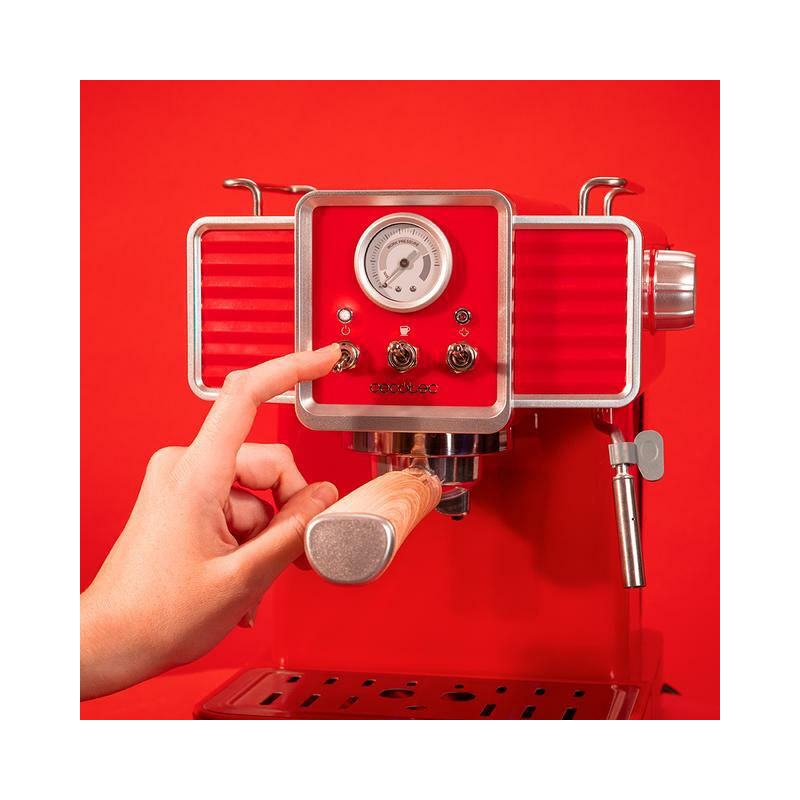 Cafetera Power Espresso 20 Tradizionale Light Red