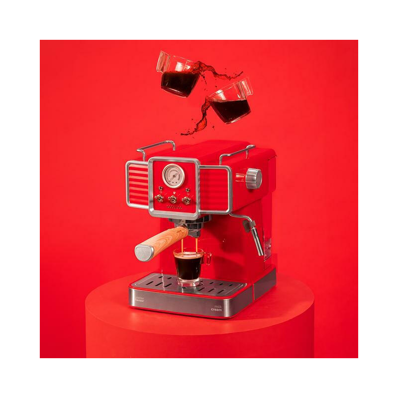 Cafetera Power Espresso 20 Tradizionale Light Red