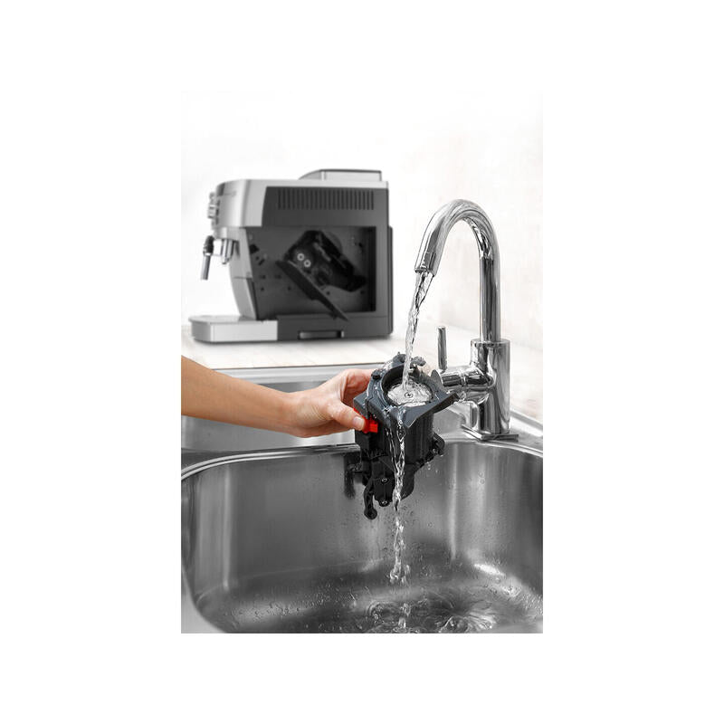 Cafetera Superautomática Delonghi Ecam250.31.Sb Magnifica Smart Plata/Negro