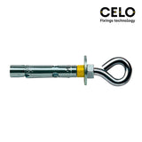 Caja 10 Uds. Anclaje Dynabolt Aro Ø10x60mm Zincado Celo