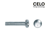 Caja 100 Unid. Tornillo Metrica Alomado Philips Din/Ref 7985 Ø6x50mm Zincado Celo