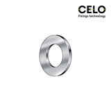 Caja 1000 Unid.. Arandela Lisa Din/Ref 125a Ø4mm Zincado Celo