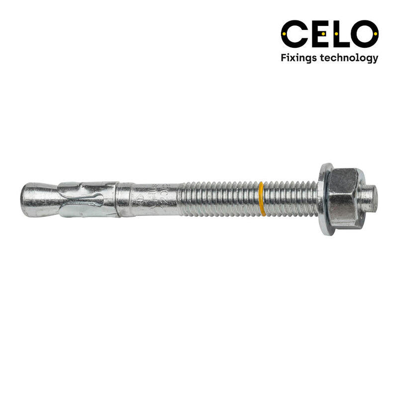 Caja 20 Unid. Anclaje Homologado Ce Bap Ø12x130mm/30 Zincado Celo