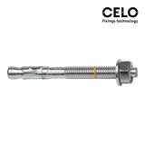 Caja 25 Unid. Anclaje Homologado Ce Bap Ø10x105mm/30 Zincado Celo