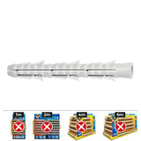 Caja 25 Unid. Taco Largo Standard Fl 10-90