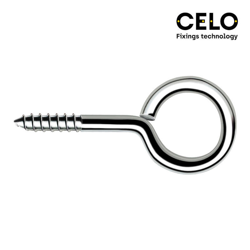 Caja 250 Unid. Hembrilla Cerrada Din/Ref Hc 4,0x60mm Zincado Celo