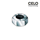 Caja 250 Unid. Tuerca Hexagonal Din/Ref 934 Ø8mm Zincado Celo