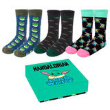 Caja 3 Calcetines Yoda Child The Mandalorian Star Wars Adulto