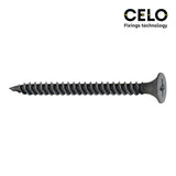 Caja 500 Unid. Tornillo Pladur Placa-Metal Ssf Ø3,9x55mm Fosfatado Celo
