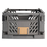 Caja Almacenaje Plegable Gris 50 X 33 X 25 Cm