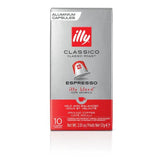 Caja De 10 Cápsulas De Café Illy Classico Nespresso