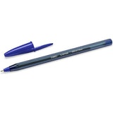 Caja De Bolígrafos De Tinta De Aceite Bic Cristal Exact Ultrafine 992605 20 Unidades Azules