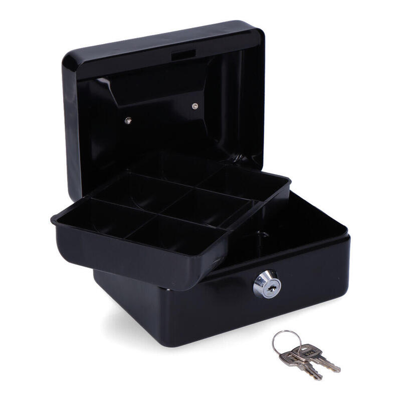 Caja De Caudales Cfc09 152x118x80mm Negro M13393 Micel