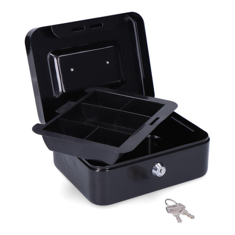 Caja De Caudales Cfc09 200x160x90mm Negro M13396 Micel