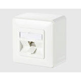 Caja De Conexiones Btr Módulo Iso / Iec Cat.6a 1 Puerto 180 ° M Ap Puro
