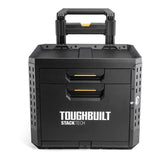 Caja De Herramientas Con Ruedas De 2 Cajones Con Cierre, Stacktech, 53 X 40,5 X 47,7 Cm