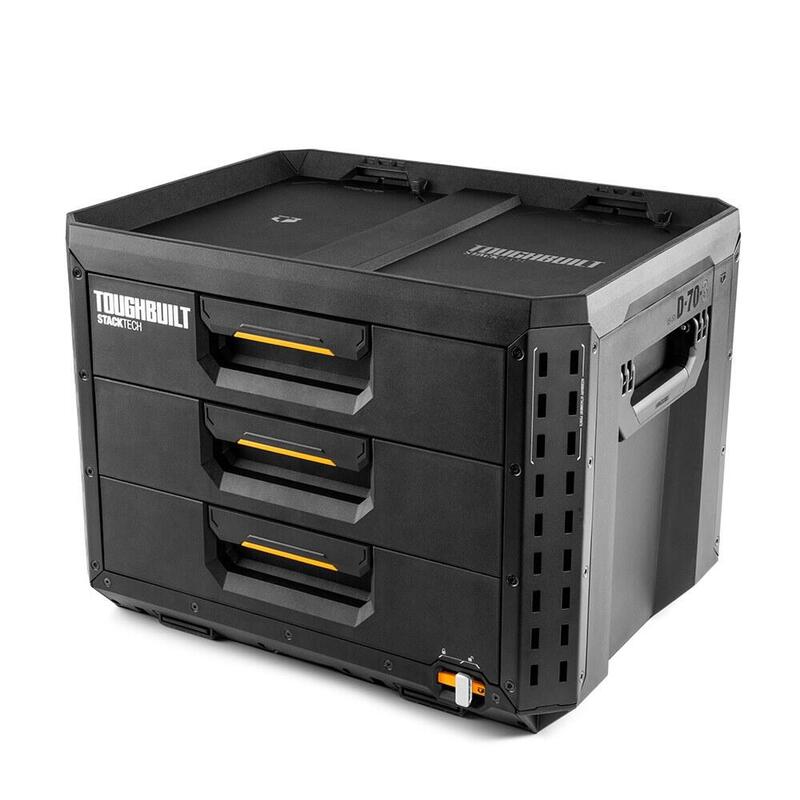 Caja De Herramientas Xl Con Tres Cajones Stacktech