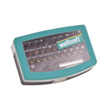 Caja De Puntas Solid, Con Portapuntas Magnético Y 31 Puntas 2975000 Wolfcraft