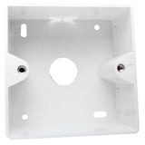 Caja De Superficie Para Placas Frontales 80x80x40 Ral9003 Blanco