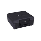 Caja Fuerte Cromad Firebox M1  Resistente A Fuego Y Agua - Cerradura De Llave - Diseño Robusto Y Portatil -