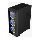 Caja Gaming Semitorre Hiditec Mh12 Glass