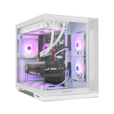 Caja Gaming Semitorre Nox Hummer Astra Neo Blanca