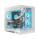 Caja Gaming Semitorre Nox Hummer Astra Neo Blanca