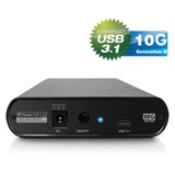 Caja Hdd 3,5", Usb 3.1, Fantec Db-Alu31 Negra Para Sata-Hdd