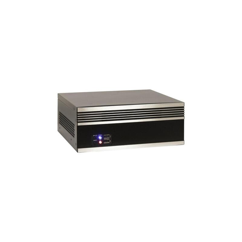 Caja Inter-Tech 88887315 Htpc Negro/Plateado