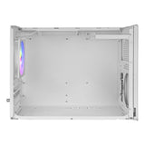 Caja Microatx Mars Gaming Mcxps Cristal Templado Mesh Gpu 280-360mm 1x3.5 2x2.5 Blancocompatible Atx/Sfx