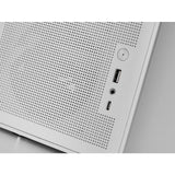 Caja Microatx Mars Gaming Mcxps Cristal Templado Mesh Gpu 280-360mm 1x3.5 2x2.5 Blancocompatible Atx/Sfx