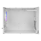 Caja Microatx Mars Gaming Mcxps Cristal Templado Mesh Gpu 280-360mm 1x3.5 2x2.5 Blancocompatible Atx/Sfx