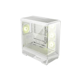 Caja Msi Mag Pano 130r Pz White,3x2.5"+2x2.5"/3.5,3x120+1x120mm (Argb),2xusb3.2+1usb3.2 Type C+Audio+Micro,Mid Tower,Blanca