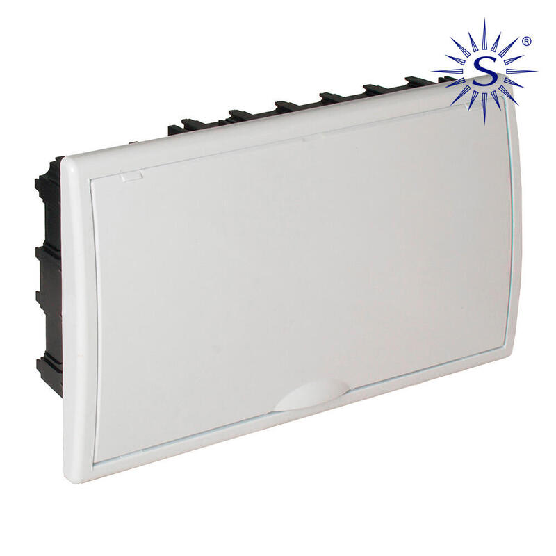 Caja Para Icp 1-4 Elementos Distribucion Hasta 12 Elementos Para Empotrar Ip40 Solera 8680