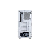 Caja Pc Abysm Atx Case Danube Kolpa White Argb-Tempered Glass- 1xusb 3.0+2xusb2.0 - 3 X Fan 12cm Argb -Argb Hub