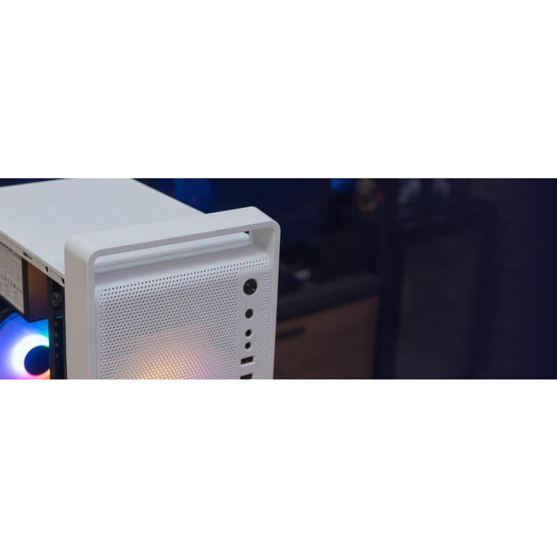Caja Pc Aerocool Pgs Cs-109-G-Bk-V1 Frgb Blanca