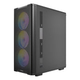 Caja Antec Vx-320 Atx 4 Ventiladores Argb Negra