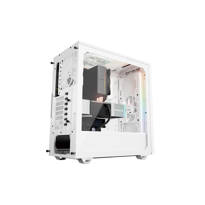 Caja Pc Be Quiet! Pure Base 501 Dx White Midi Tower Blanco Bgw77
