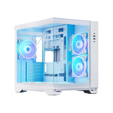 Caja Pc Chieftec Gm-30w-Tg-Op Cubo Blanco
