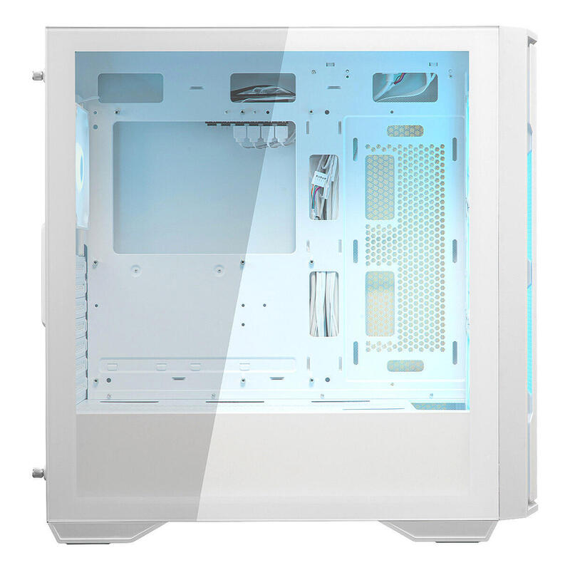 Caja Pc Cougar  Miditorre Uniface Rgb White