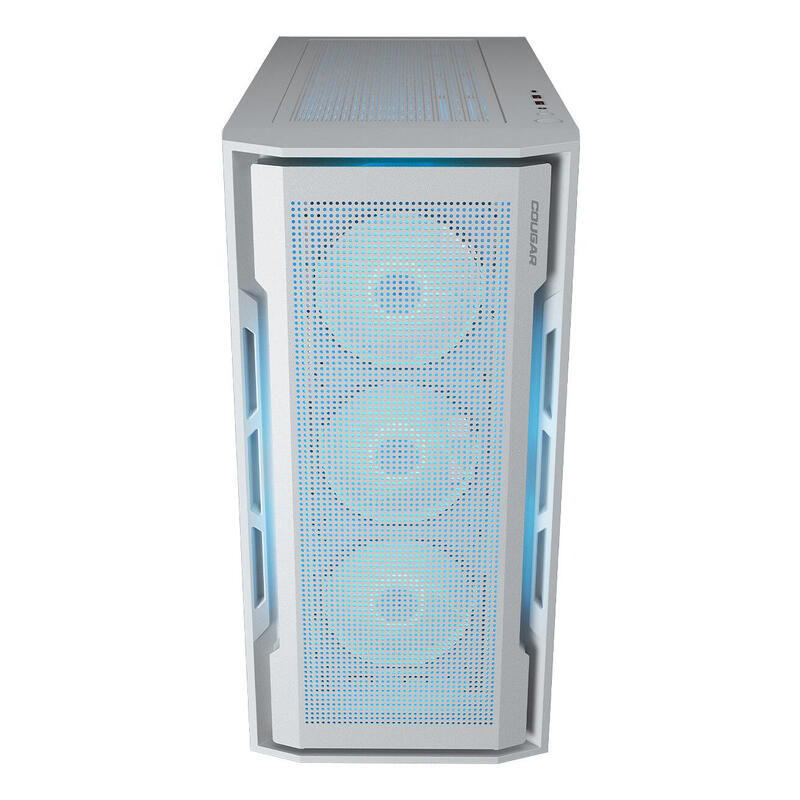 Caja Pc Cougar  Miditorre Uniface Rgb White