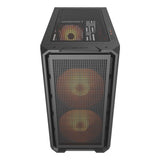 Caja Pc Cougar Minitorre Mx600 Mini Rgb Negro