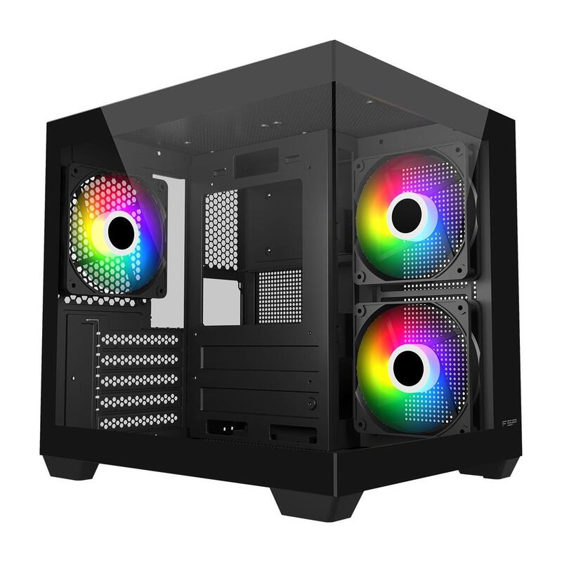 Fsp Geh Mini S140 Ba Micro-Atx M-Itx Argb O.N. Negro Retail