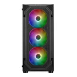 Caja Pc Gamdias Case Aura Gc1 Mid Tower 4 X 120mm Argb Fan Tg Mesh