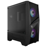 Caja Pc Gaming Msi Mag Forge 100r Cristal Templado Usb 3.2 Argb Negra
