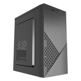 Gembird Computer Case Fornax K170 Matx 2x Usb 2.0 + 1x Usb 3.0 + 1x Usb Tipo C + Cardreader Negro With 600w 80plus Bronze Psu