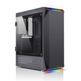 Caja Pc Globbaltec Gatx Rgb Usb 3.0 Sin Fuente